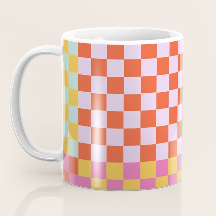 Happy patchwork Coffee Mug Gallery Image 3