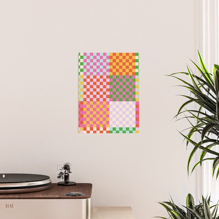 Happy patchwork Poster Gallery Image 2