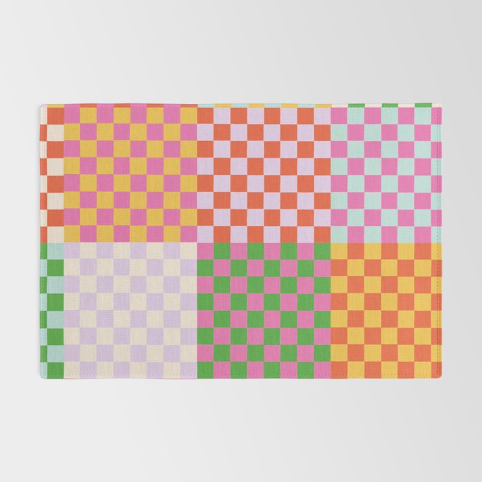 Happy patchwork Rug Gallery Image 2