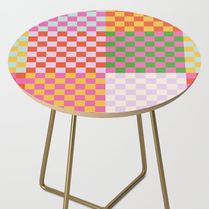 Happy patchwork Side Table Gallery Image 2