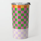 Happy patchwork Travel Mug Gallery Image 2