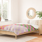 Happy patchwork Duvet Cover Gallery Image 2