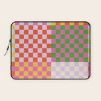 Happy patchwork Laptop Sleeve Gallery Image 1