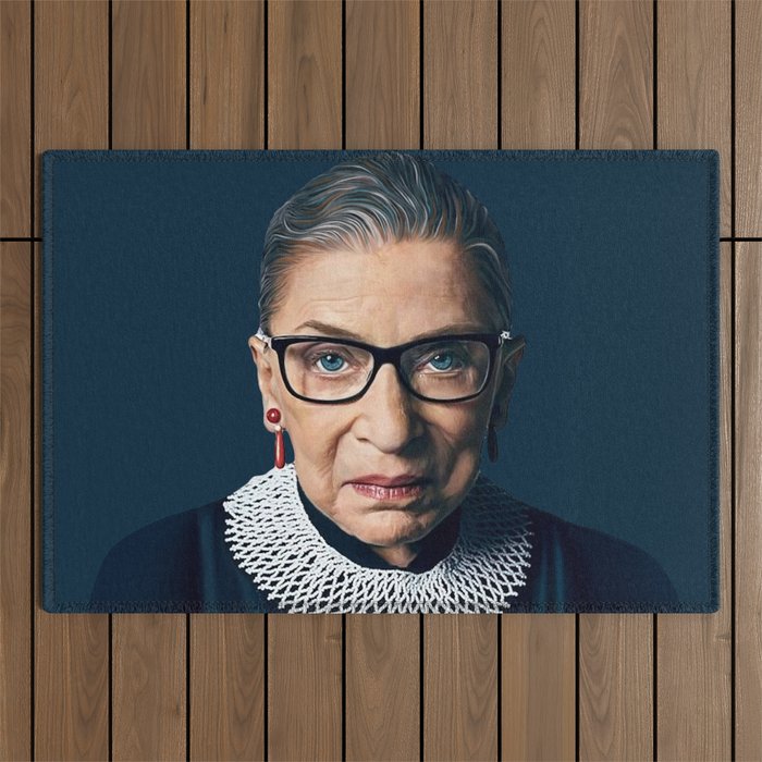 Ruth Bader Ginsburg Outdoor Rug Gallery Image 1