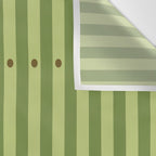 Stripes and Dots geometric pattern sage green Wall Tapestry Gallery Image 3
