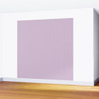 Lilac Gingham Check Wall Mural Gallery Image 2