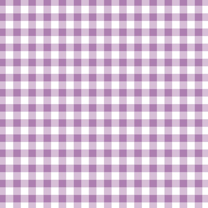 Lilac Gingham Check Coffee Mug Gallery Image 2