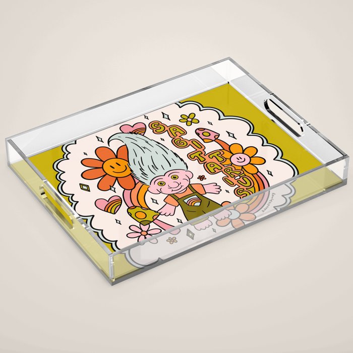 Sagittarius Troll Acrylic Tray Gallery Image 1