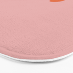 Ciao (Blush Orange) Bath Mat Gallery Image 3