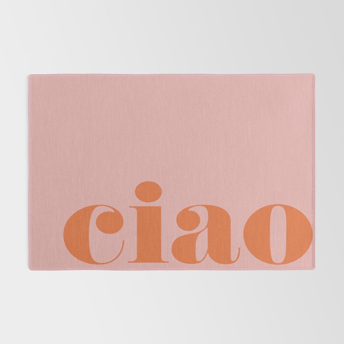 Ciao (Blush Orange) Rug Gallery Image 2
