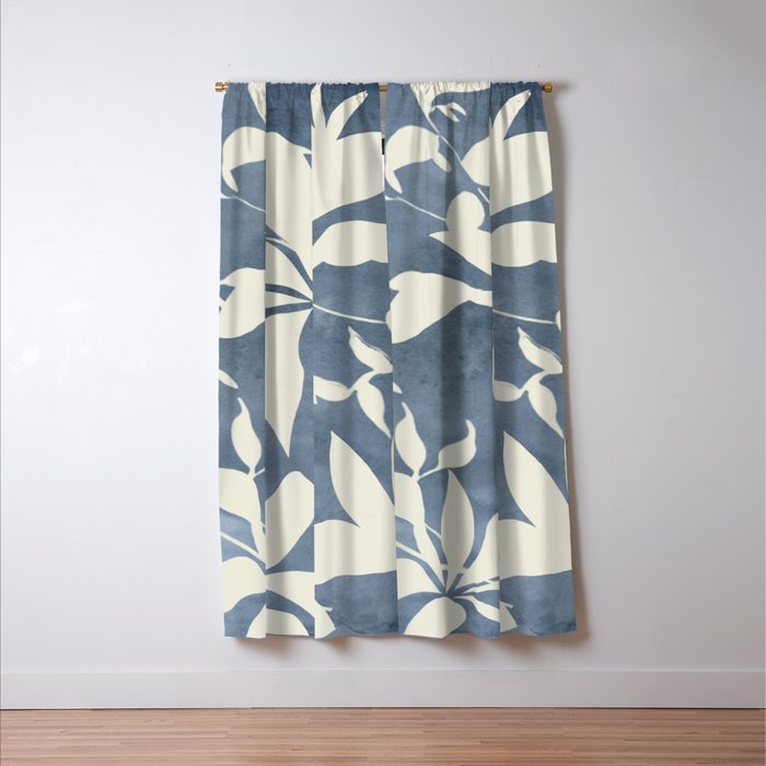 Botanical Abstract Art 12 Window Curtain Gallery Image 3