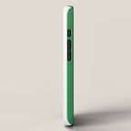 Green and White Stripes iPhone Case Gallery Image 2