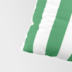 Green and White Stripes Pillow Sham Gallery Image 4