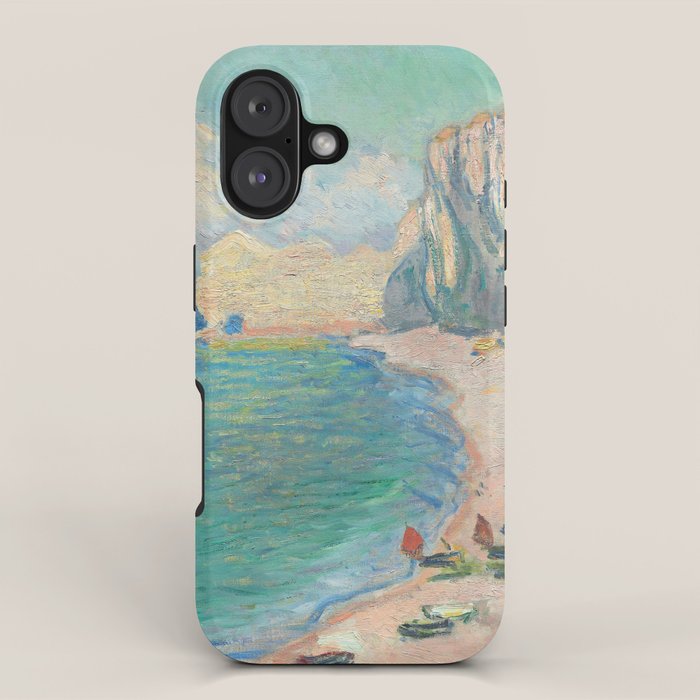 Claude Monet beach iPhone Case Gallery Image 1