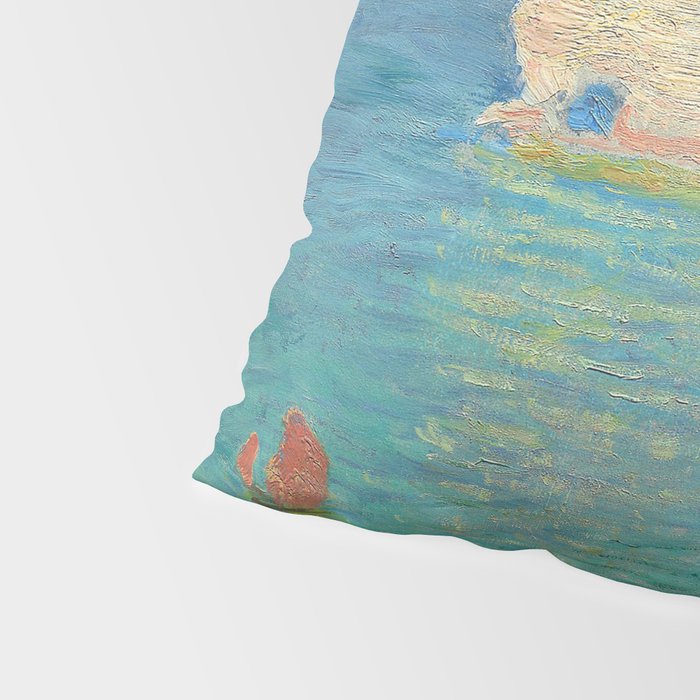Claude Monet beach Pillow Sham Gallery Image 4