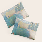 Claude Monet beach Pillow Sham Gallery Image 3