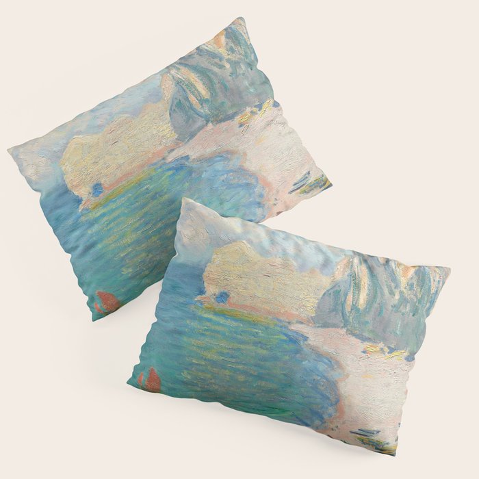 Claude Monet beach Pillow Sham Gallery Image 3