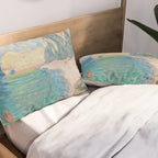 Claude Monet beach Pillow Sham Gallery Image 2
