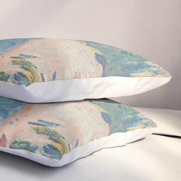 Claude Monet beach Pillow Sham Gallery Image 3