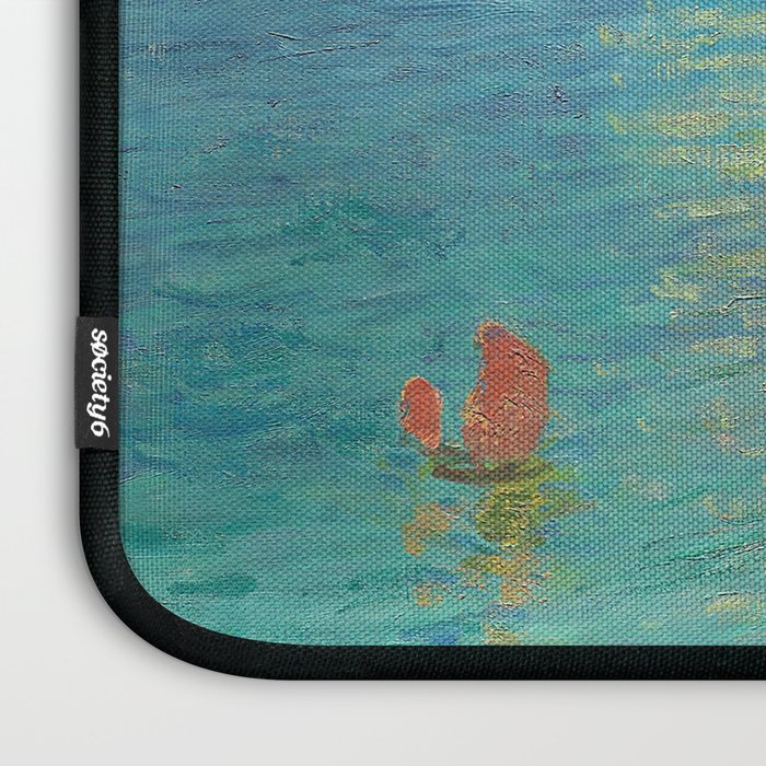 Claude Monet beach Laptop Sleeve Gallery Image 3