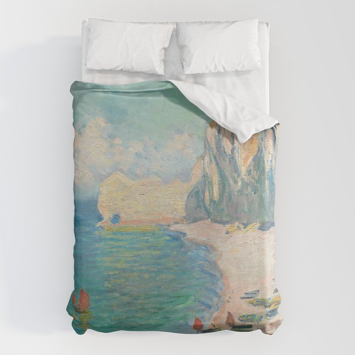Claude Monet beach Duvet Cover Gallery Image 6