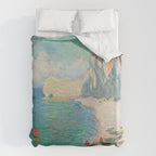 Claude Monet beach Duvet Cover Gallery Image 6