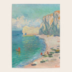 Claude Monet beach Poster Gallery Image 4