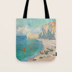 Claude Monet beach Tote Bag Gallery Image 1