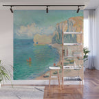 Claude Monet beach Wall Mural Gallery Image 1