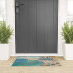 Claude Monet beach Welcome Mat Gallery Image 3