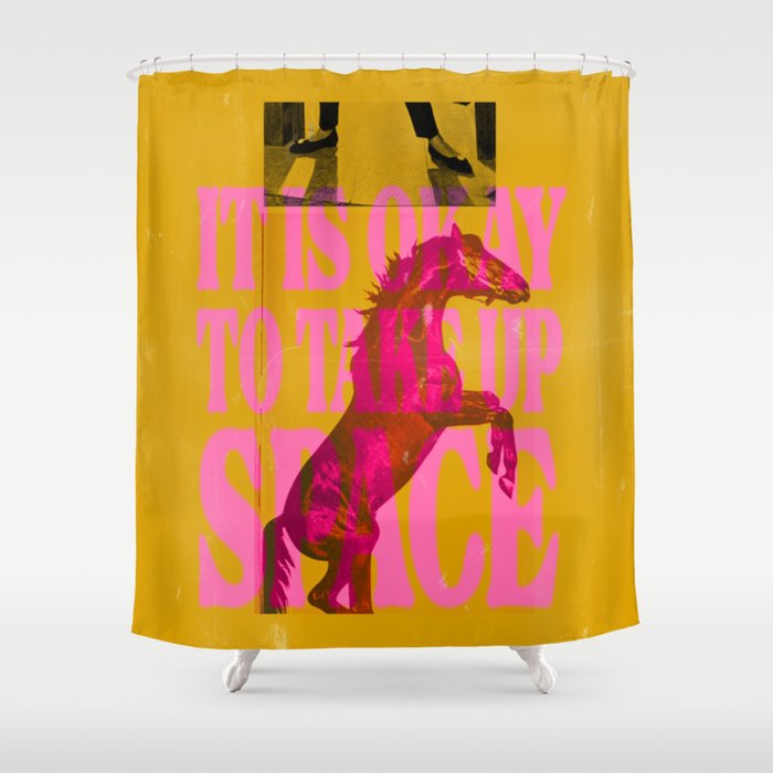 Take Up Space Shower Curtain Gallery Image 1