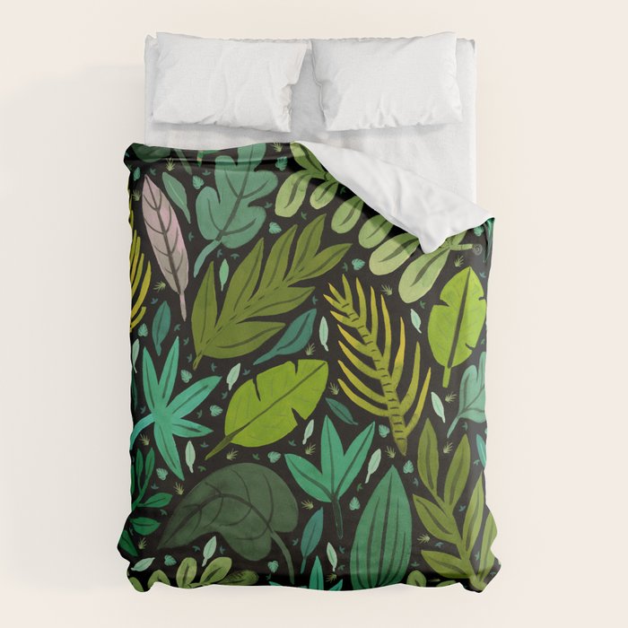 Green Scatter Duvet Cover Gallery Image 1