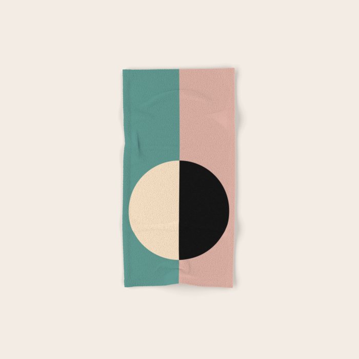 Color Block Abstract XIX Bath Towel Gallery Image 1