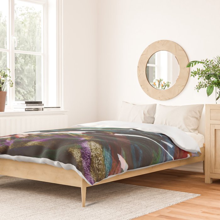 Abstract Mountains II Duvet Cover Gallery Image 2
