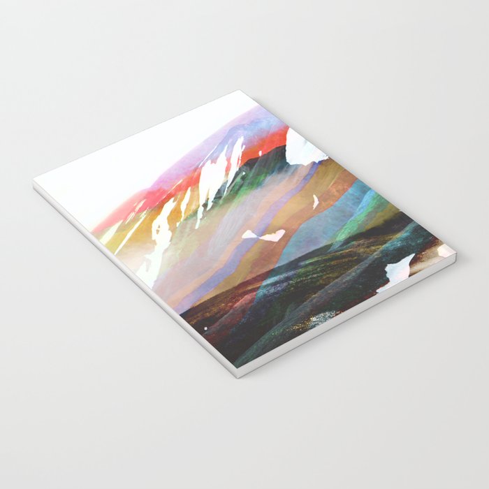 Abstract Mountains II Notebook Gallery Image 3