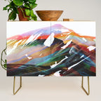 Abstract Mountains II Credenza Gallery Image 1