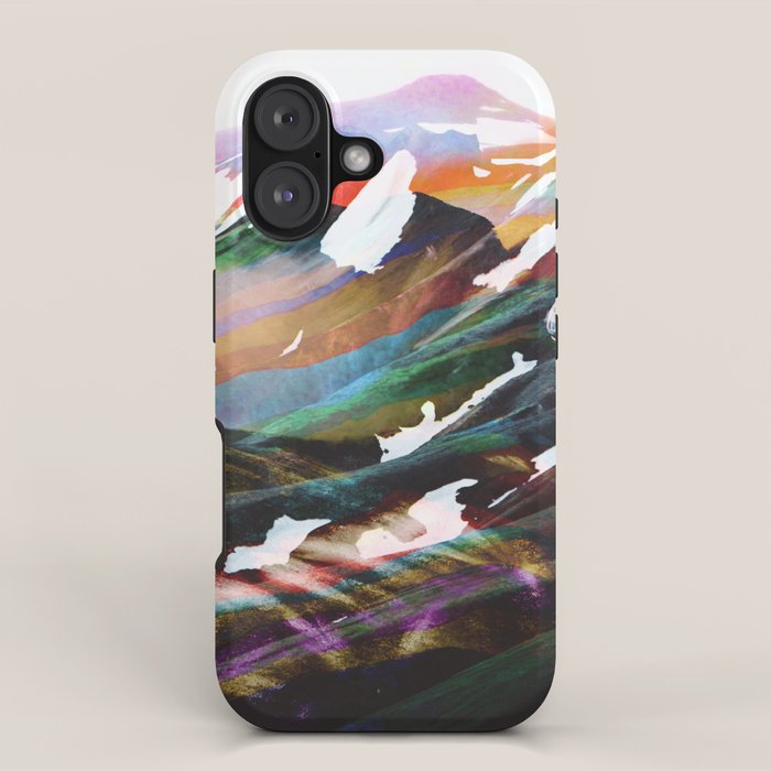 Abstract Mountains II iPhone Case Gallery Image 1