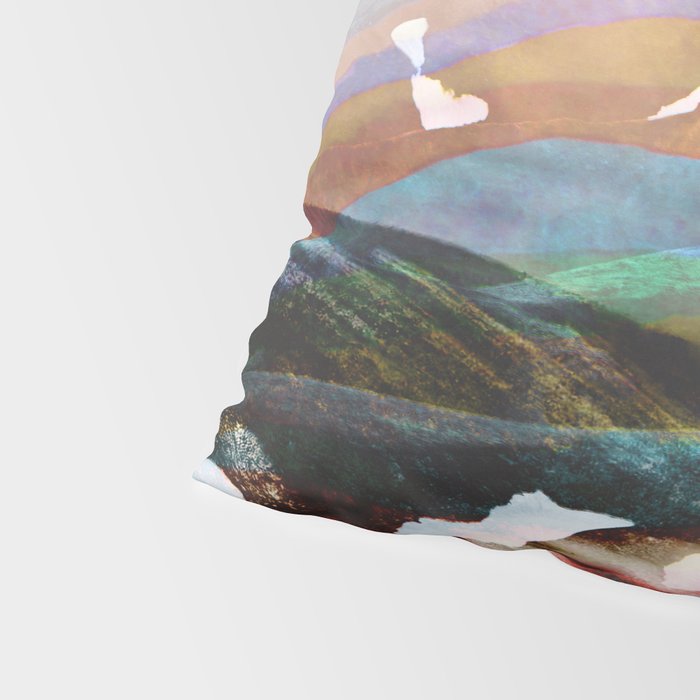 Abstract Mountains II Pillow Sham Gallery Image 4