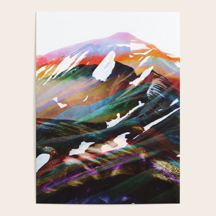 Abstract Mountains II Poster Gallery Image 1