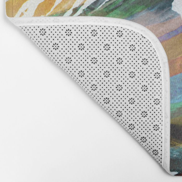 Abstract Mountains II Bath Mat Gallery Image 2