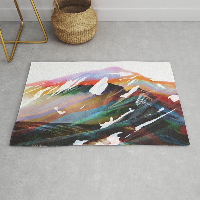 Abstract Mountains II Rug Gallery Image 1