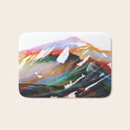 Abstract Mountains II Bath Mat Gallery Image 1