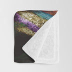 Abstract Mountains II Throw Blanket Gallery Image 3
