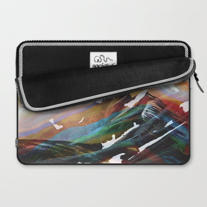 Abstract Mountains II Laptop Sleeve Gallery Image 2