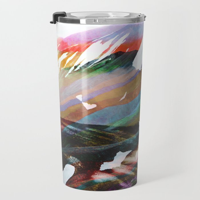 Abstract Mountains II Travel Mug Gallery Image 3