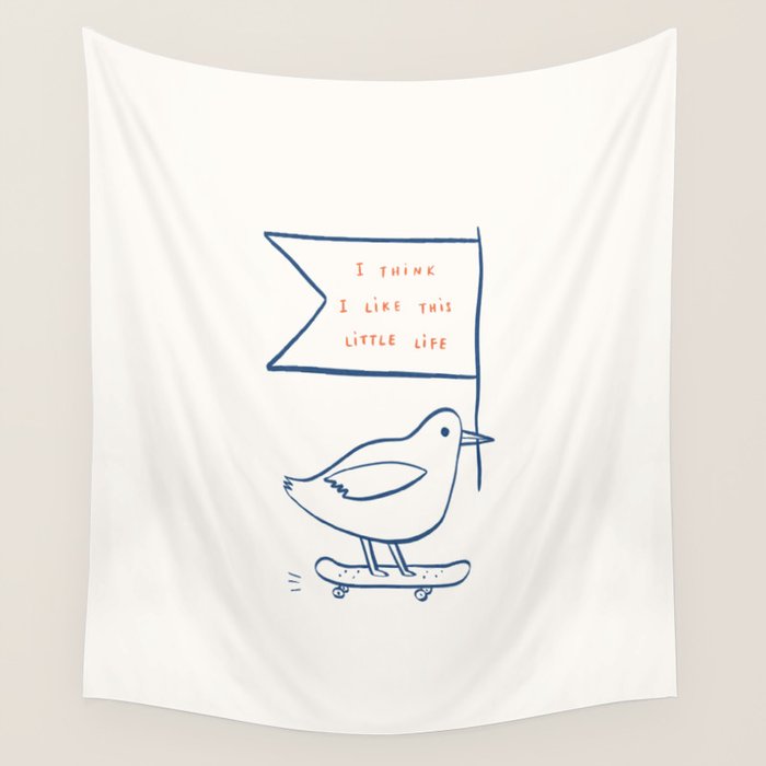 I Think I Like This Little Life Wall Tapestry Gallery Image 4