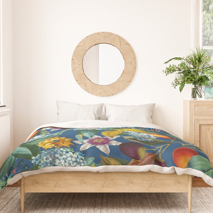 Blooming Oasis II Duvet Cover Gallery Image 3