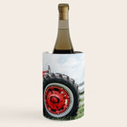 Vintage IH Farmall 450 Side View Red Tractor Wine Chiller Gallery Image 3