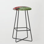 Vintage IH Farmall 450 Side View Red Tractor Stool Gallery Image 1