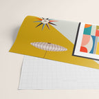 Mid Century Modern Cat Wrapping Paper Gallery Image 2